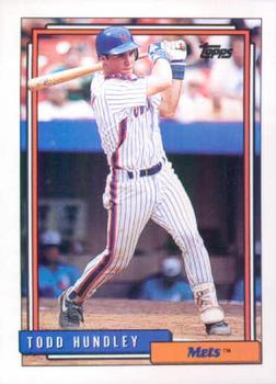 1992 Topps #673 Todd Hundley Front
