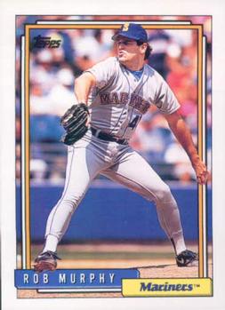 1992 Topps #706 Rob Murphy Front