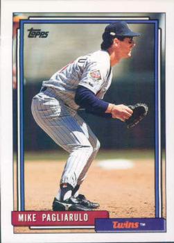 1992 Topps #721 Mike Pagliarulo Front