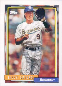 1992 Topps #742 Billy Spiers Front