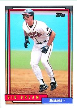 1992 Topps #770 Sid Bream Front