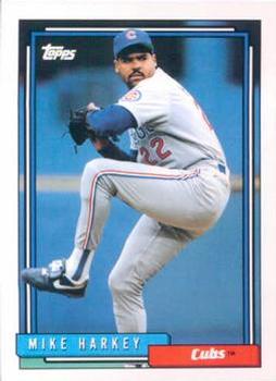 1992 Topps #98 Mike Harkey Front