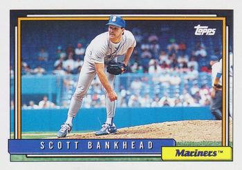 1992 Topps #155 Scott Bankhead Front