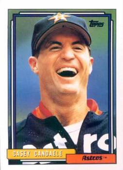 1992 Topps #161 Casey Candaele Front