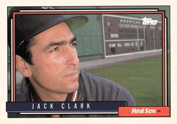 1992 Topps #207 Jack Clark Front
