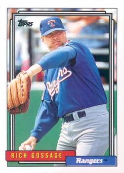 1992 Topps #215 Rich Gossage Front