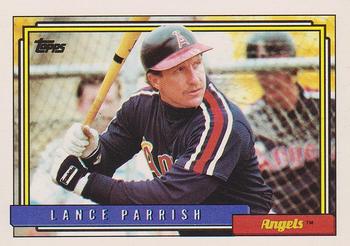 1992 Topps #360 Lance Parrish Front