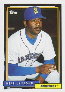 1992 Topps #411 Mike Jackson Front