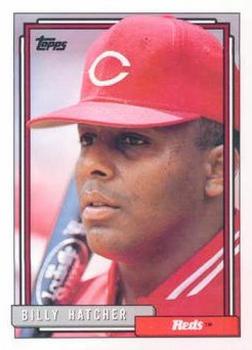 1992 Topps #432 Billy Hatcher Front