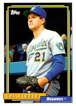1992 Topps #433 Cal Eldred Front
