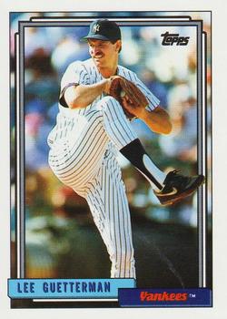 1992 Topps #578 Lee Guetterman Front