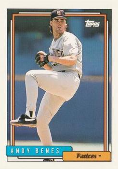 1992 Topps #682 Andy Benes Front