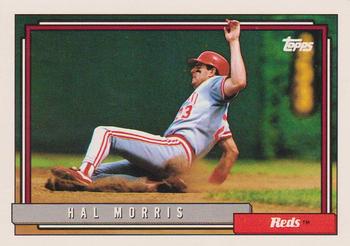 1992 Topps #773 Hal Morris Front