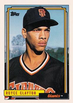 1992 Topps #786 Royce Clayton Front