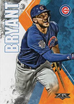 2019 Topps Fire #13 Kris Bryant Front