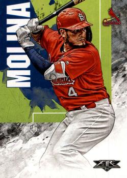 2019 Topps Fire #22 Yadier Molina Front