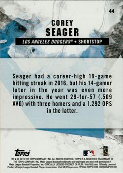 2019 Topps Fire #44 Corey Seager Back