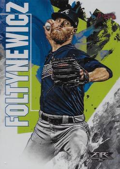 2019 Topps Fire #45 Mike Foltynewicz Front