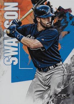 2019 Topps Fire #47 Dansby Swanson Front