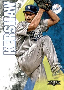 2019 Topps Fire #52 Clayton Kershaw Front