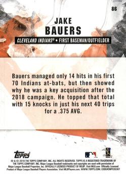 2019 Topps Fire #86 Jake Bauers Back
