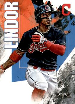 2019 Topps Fire #113 Francisco Lindor Front
