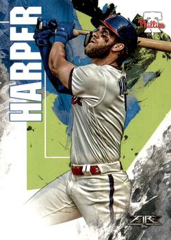 2019 Topps Fire #137 Bryce Harper Front