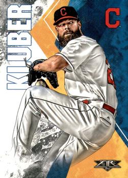 2019 Topps Fire #160 Corey Kluber Front