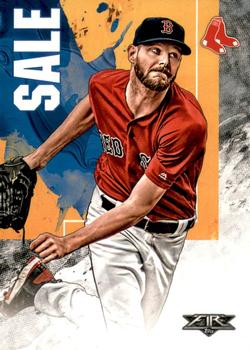 2019 Topps Fire #192 Chris Sale Front