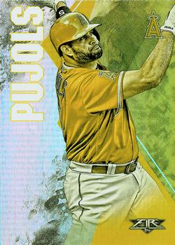 2019 Topps Fire - Gold Minted #9 Albert Pujols Front