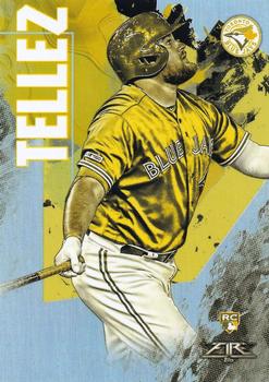 2019 Topps Fire - Gold Minted #15 Rowdy Tellez Front