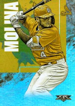 2019 Topps Fire - Gold Minted #22 Yadier Molina Front