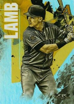 2019 Topps Fire - Gold Minted #33 Jake Lamb Front