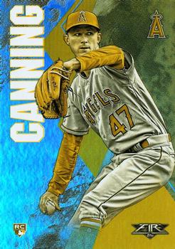 2019 Topps Fire - Gold Minted #35 Griffin Canning Front
