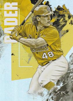 2019 Topps Fire - Gold Minted #43 Harrison Bader Front