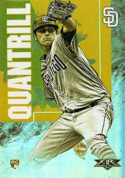 2019 Topps Fire - Gold Minted #48 Cal Quantrill Front