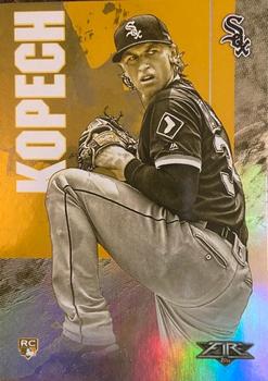 2019 Topps Fire - Gold Minted #58 Michael Kopech Front