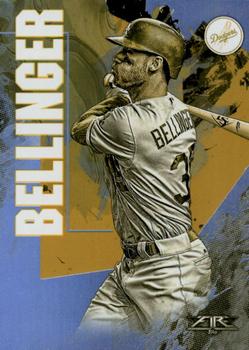 2019 Topps Fire - Gold Minted #59 Cody Bellinger Front