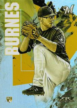 2019 Topps Fire - Gold Minted #68 Corbin Burnes Front