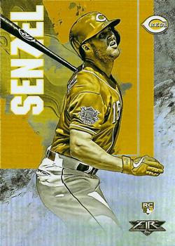 2019 Topps Fire - Gold Minted #97 Nick Senzel Front