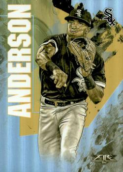 2019 Topps Fire - Gold Minted #101 Tim Anderson Front