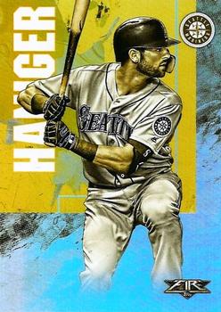 2019 Topps Fire - Gold Minted #111 Mitch Haniger Front