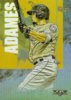 2019 Topps Fire - Gold Minted #120 Willy Adames Front