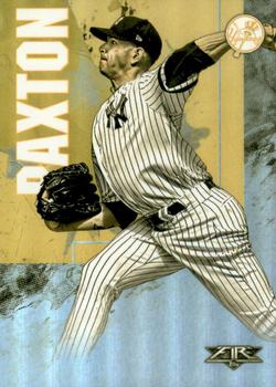 2019 Topps Fire - Gold Minted #143 James Paxton Front