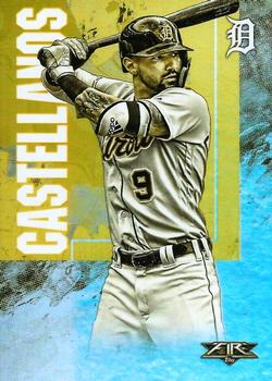 2019 Topps Fire - Gold Minted #149 Nicholas Castellanos Front