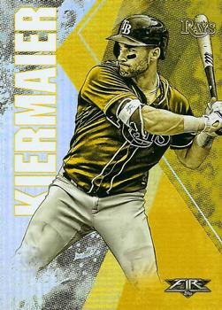 2019 Topps Fire - Gold Minted #156 Kevin Kiermaier Front
