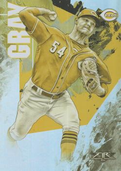 2019 Topps Fire - Gold Minted #161 Sonny Gray Front