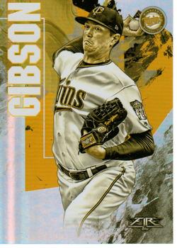 2019 Topps Fire - Gold Minted #172 Kyle Gibson Front