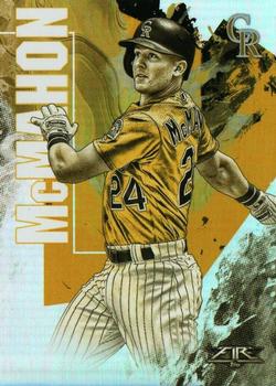 2019 Topps Fire - Gold Minted #174 Ryan McMahon Front