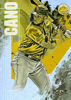 2019 Topps Fire - Gold Minted #178 Robinson Cano Front